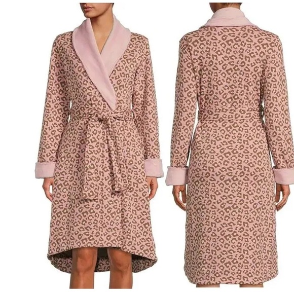 UGG Other - UGG Duffield II Double Knit Fleece Luxurious Pink Heather Robe